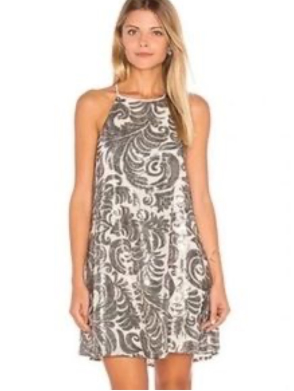 Show Me Your MuMu Gomez Sequin‎ Mini Dress Large